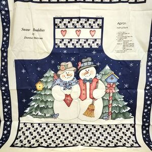 Vintage Apron Cut & Sew Cotton Fabric Panel Marcus Brothers Textiles
